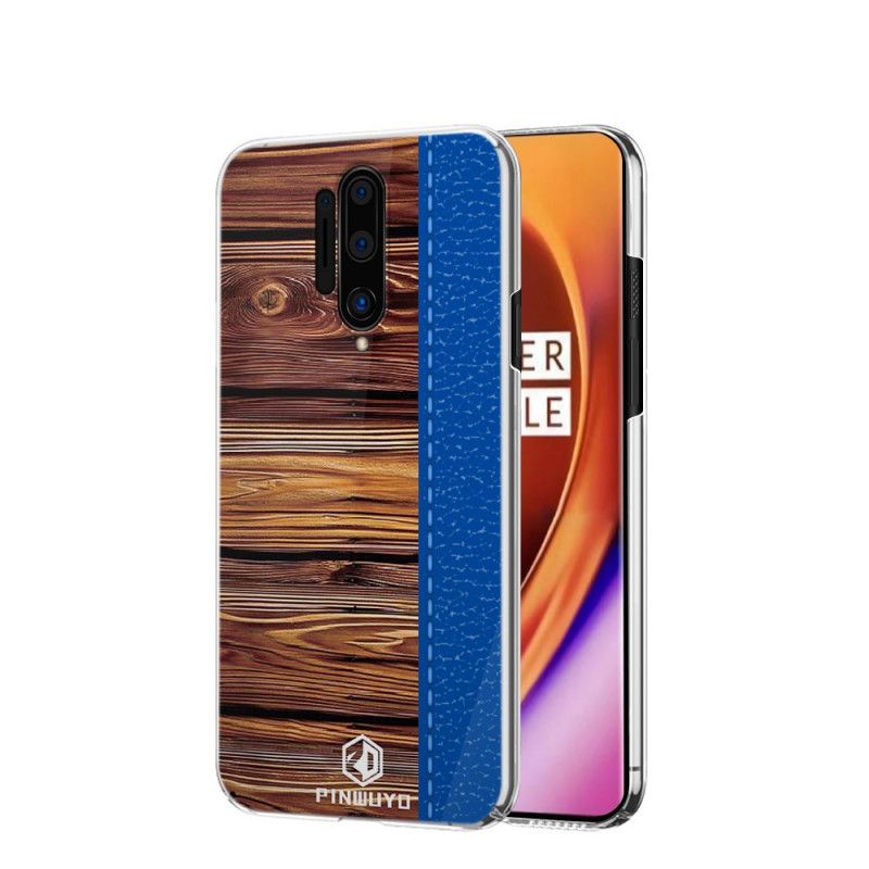 Etui OnePlus 8 Pro Czerwony Czarny Pin Serii Dun Pinwuyo Etui Ochronne