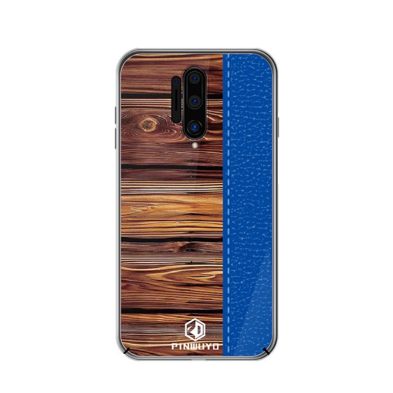 Etui OnePlus 8 Pro Czerwony Czarny Pin Serii Dun Pinwuyo Etui Ochronne