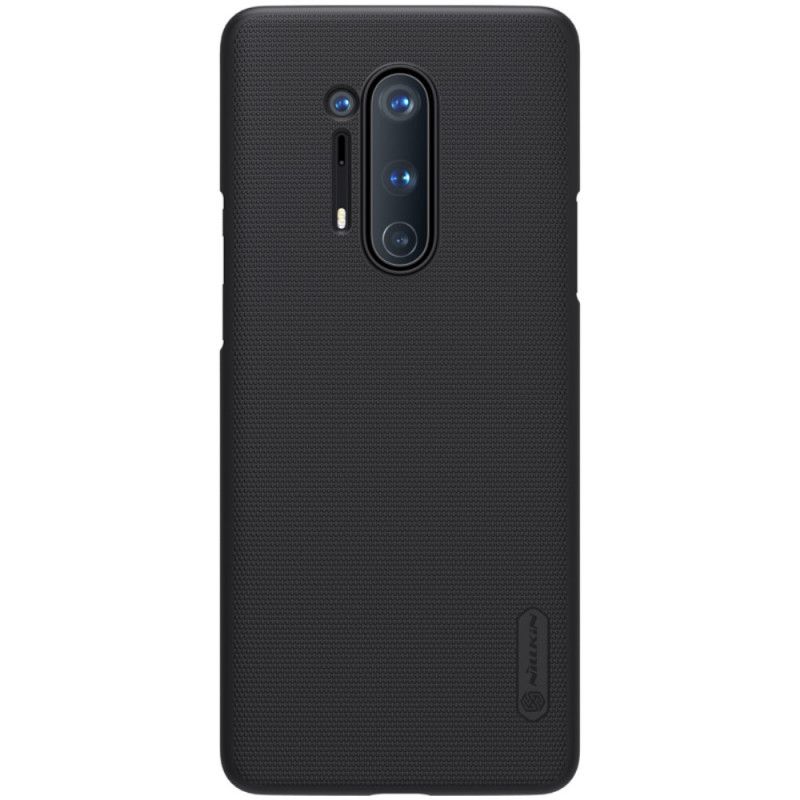 Etui OnePlus 8 Pro Czerwony Czarny Sztywny Matowy Nillkin