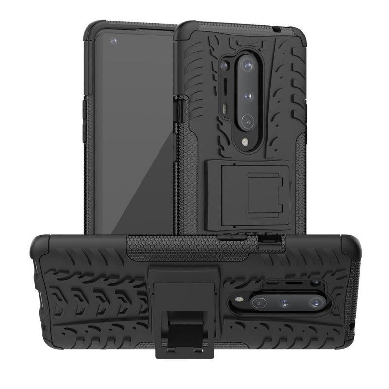 Etui OnePlus 8 Pro Czerwony Czarny Ultra Odporny