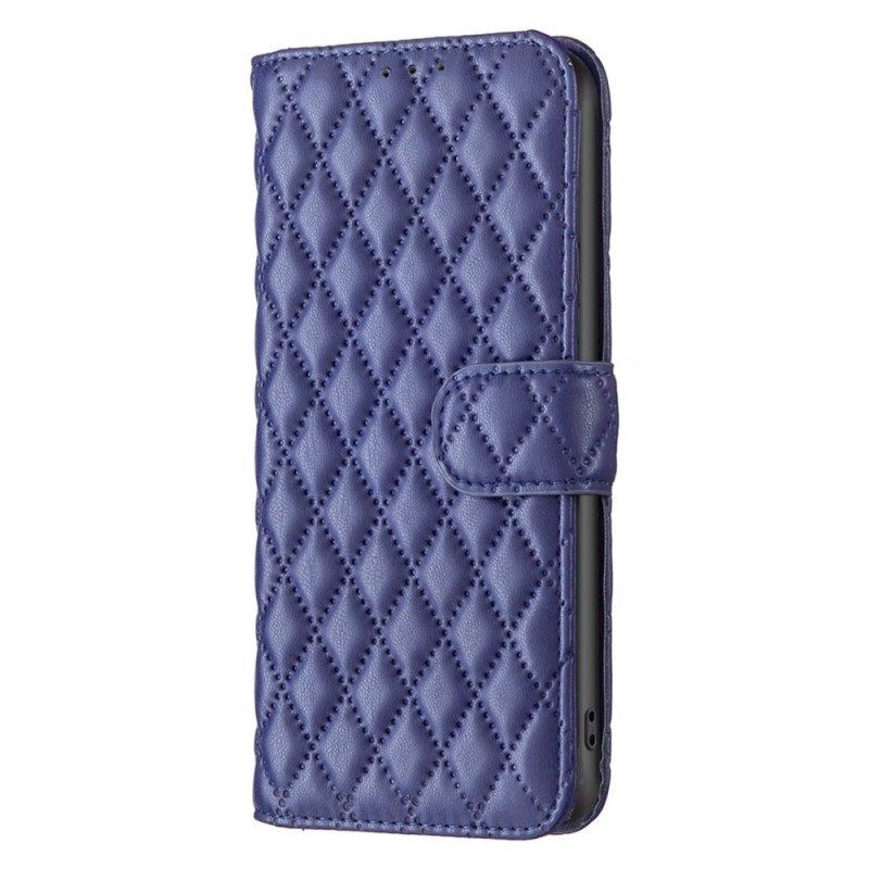 Etui Folio do Samsung Galaxy S23 Plus 5G Pikowany Binfen Kolor