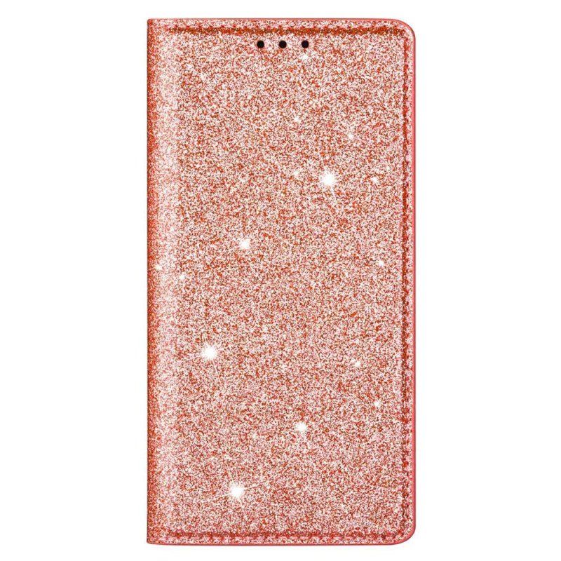 Etui Na Telefon do Samsung Galaxy S23 Plus 5G Etui Folio Cekinowy Styl