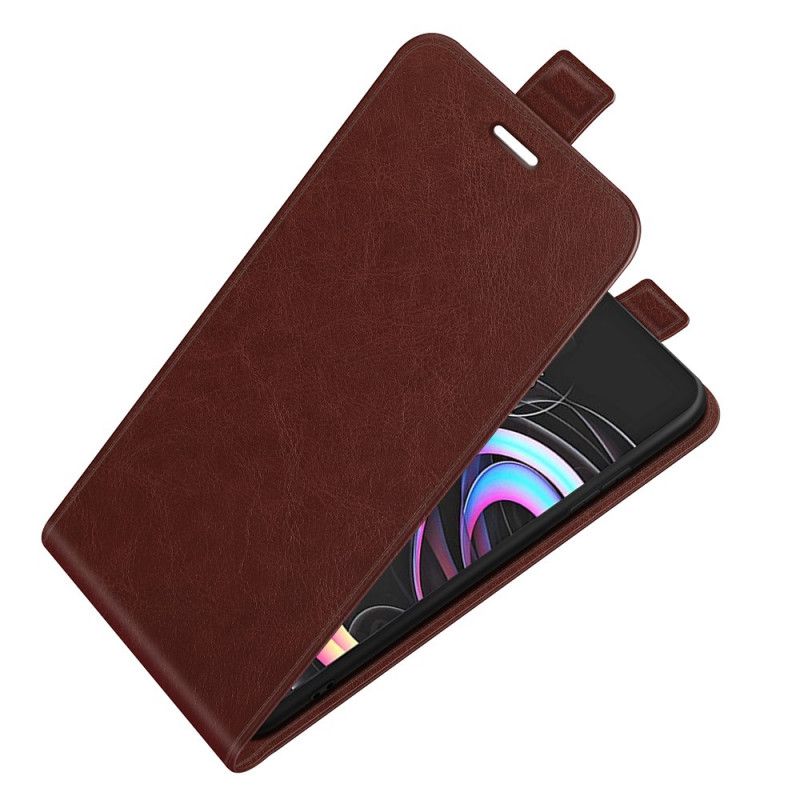 Etui Folio Motorola Edge 20 Pro Pionowa Klapa Z Efektem Skóry