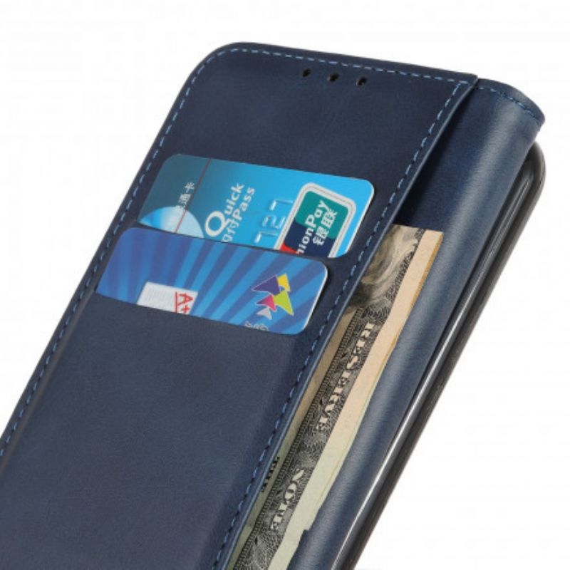 Flip Kotelot Motorola Edge 20 Pro Skóra Dwoina Etui Ochronne