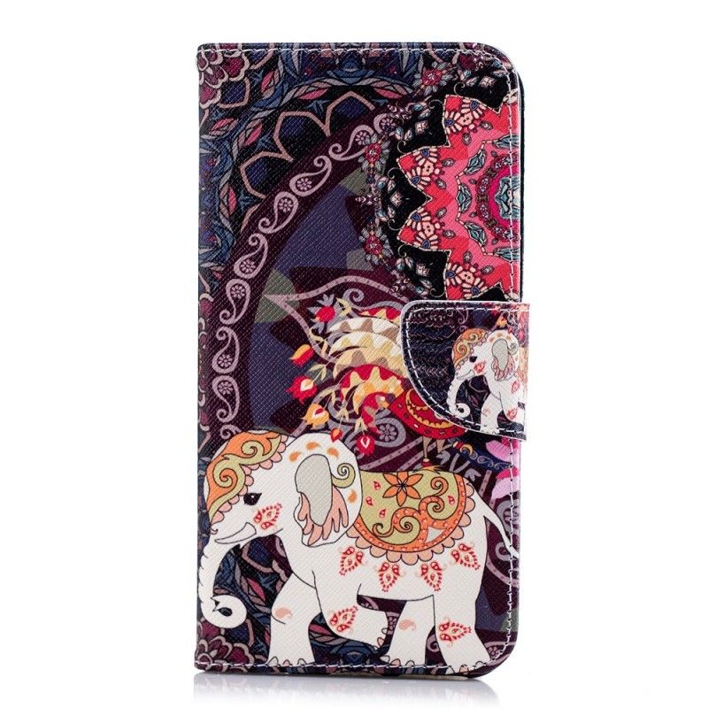 Etui Folio Honor 7C Etniczna Mandala Słonia