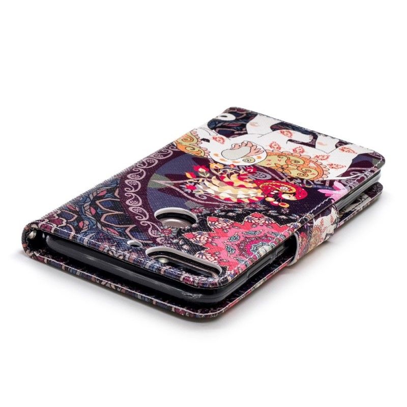 Etui Folio Honor 7C Etniczna Mandala Słonia