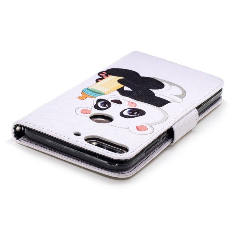 Etui Folio Honor 7C Mała Panda Etui Ochronne