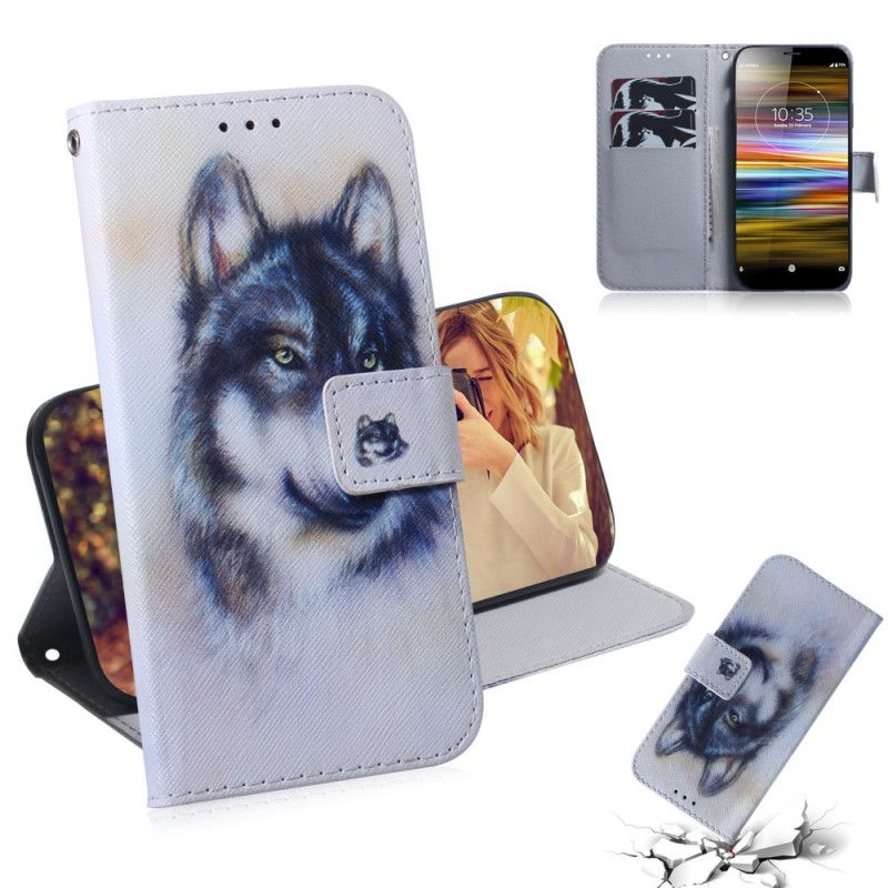 Etui Folio Sony Xperia L3 Psie Spojrzenie