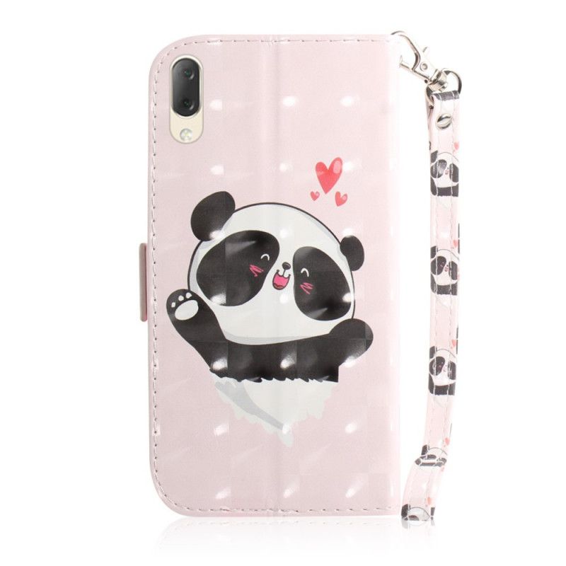 Obudowa Sony Xperia L3 Etui na Telefon Panda Love Ze Stringami