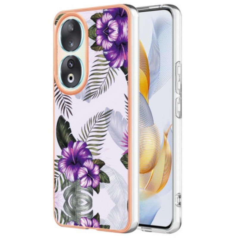 Etui do Honor 90 Kwiatowy