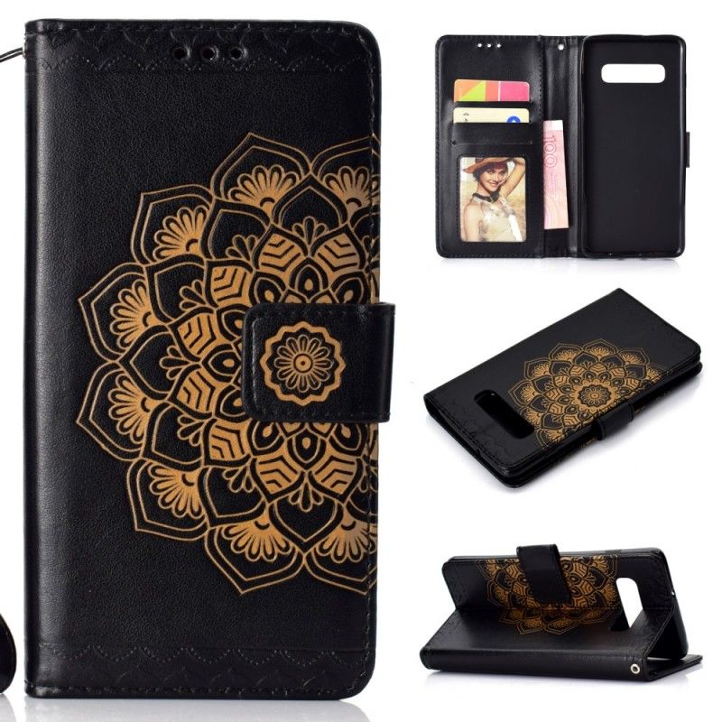 Etui Folio Samsung Galaxy S10 Plus Elegancka Mandala