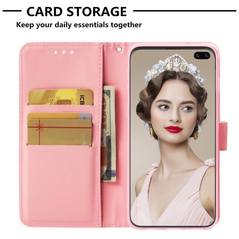 Etui Folio Samsung Galaxy S10 Plus Mak Akwarelowy Etui Ochronne