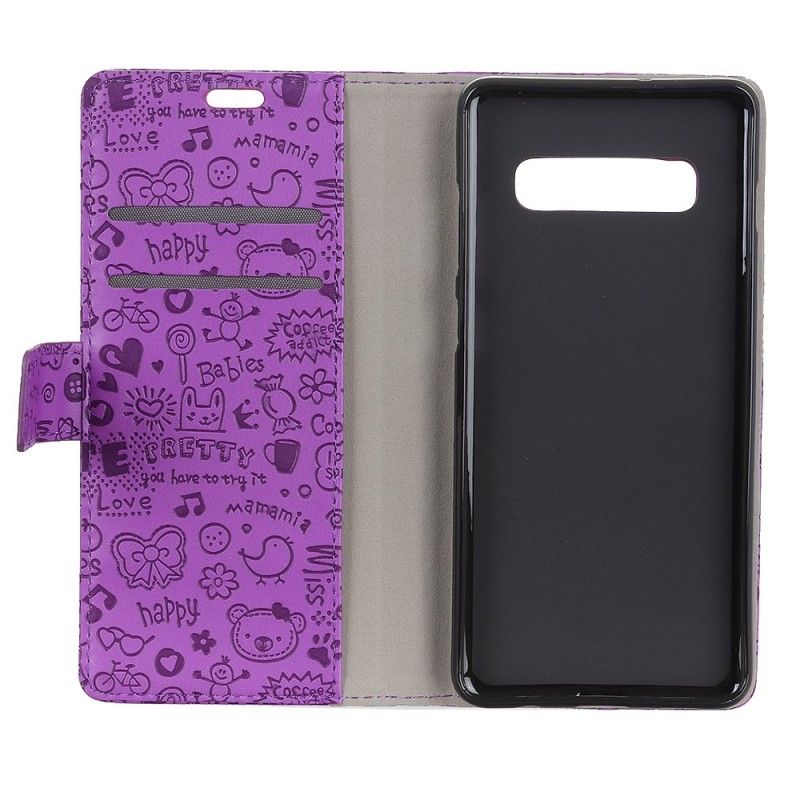 Etui Folio Samsung Galaxy S10 Plus Słodka Miłość