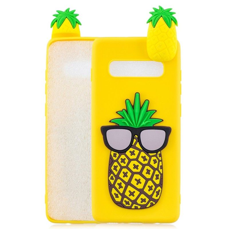 Etui Samsung Galaxy S10 Plus 3D Mój Ananas Etui Ochronne