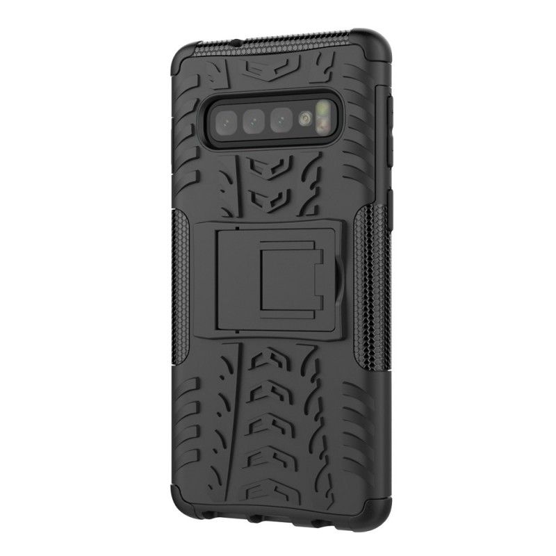 Etui Samsung Galaxy S10 Plus Biały Czarny Ultra Odporny Etui Ochronne