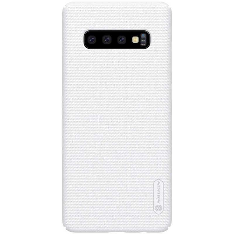 Etui Samsung Galaxy S10 Plus Czarny Sztywny Matowy Nillkin