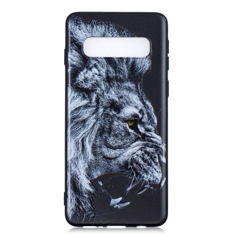 Etui Samsung Galaxy S10 Plus Dziki Lew Etui Ochronne