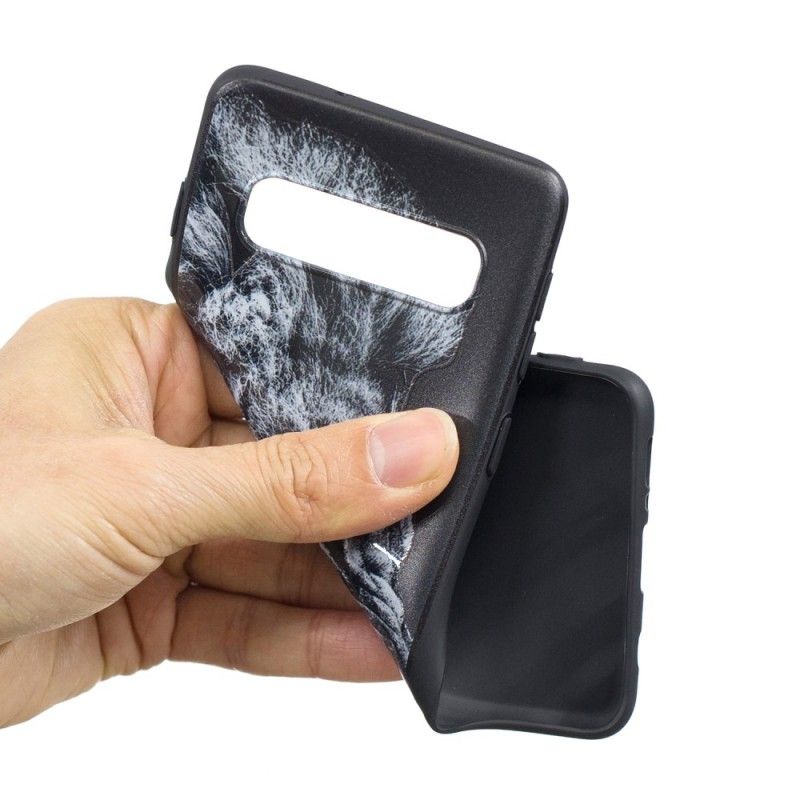 Etui Samsung Galaxy S10 Plus Dziki Lew Etui Ochronne