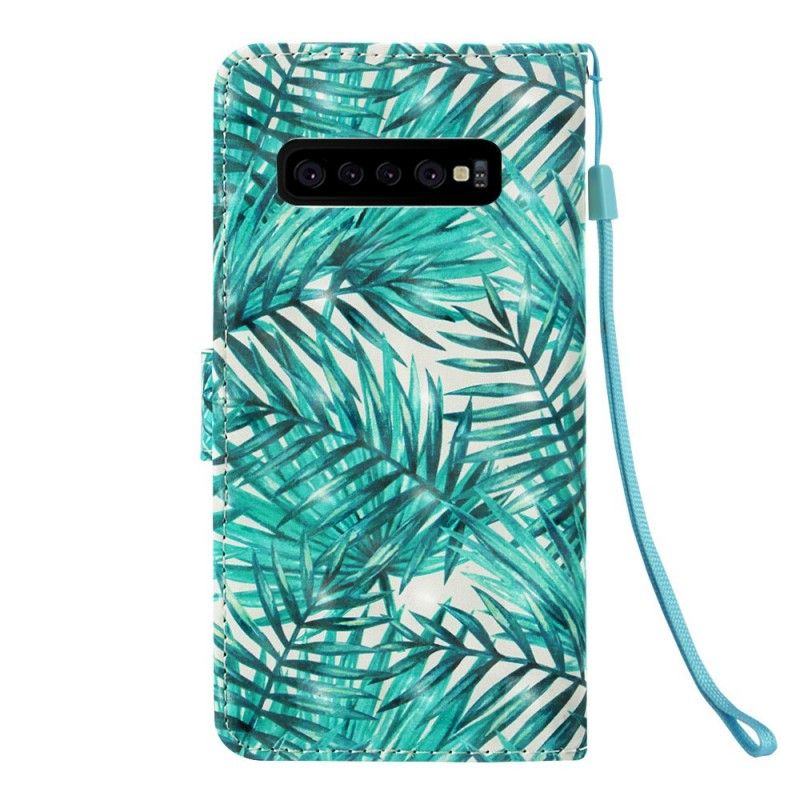 Obudowa Samsung Galaxy S10 Plus Etui na Telefon Liście