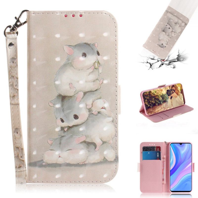 Etui Folio Huawei P Smart S Chomiki Ze Stringami Etui Ochronne