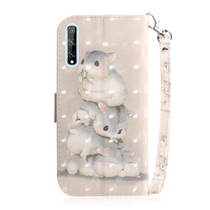 Etui Folio Huawei P Smart S Chomiki Ze Stringami Etui Ochronne