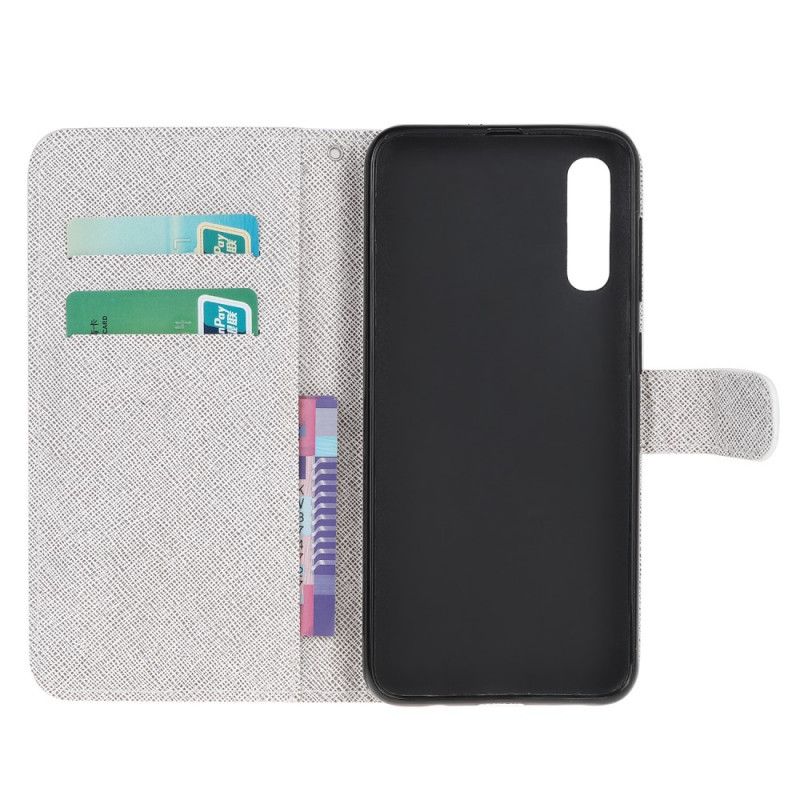 Etui Folio Huawei P Smart S Diamentowe Motyle Ze Stringami