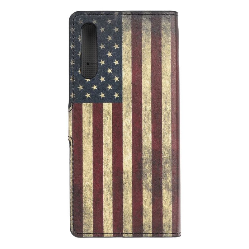 Etui Folio Huawei P Smart S Flaga Usa