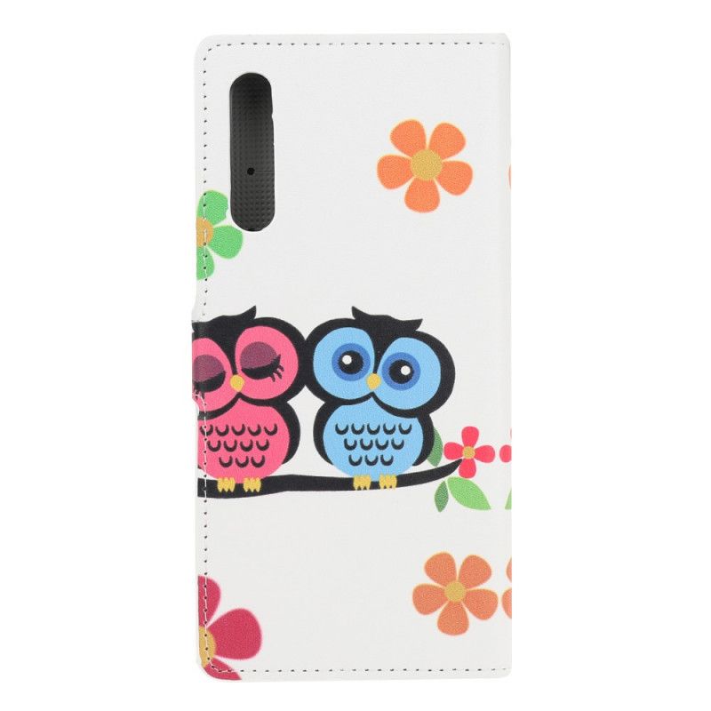 Etui Folio Huawei P Smart S Kilka Sów Etui Ochronne