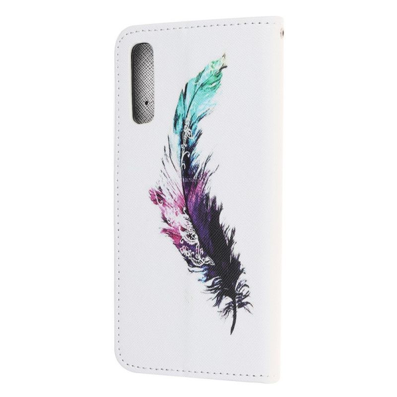 Etui Folio Huawei P Smart S Pióro Ze Stringami