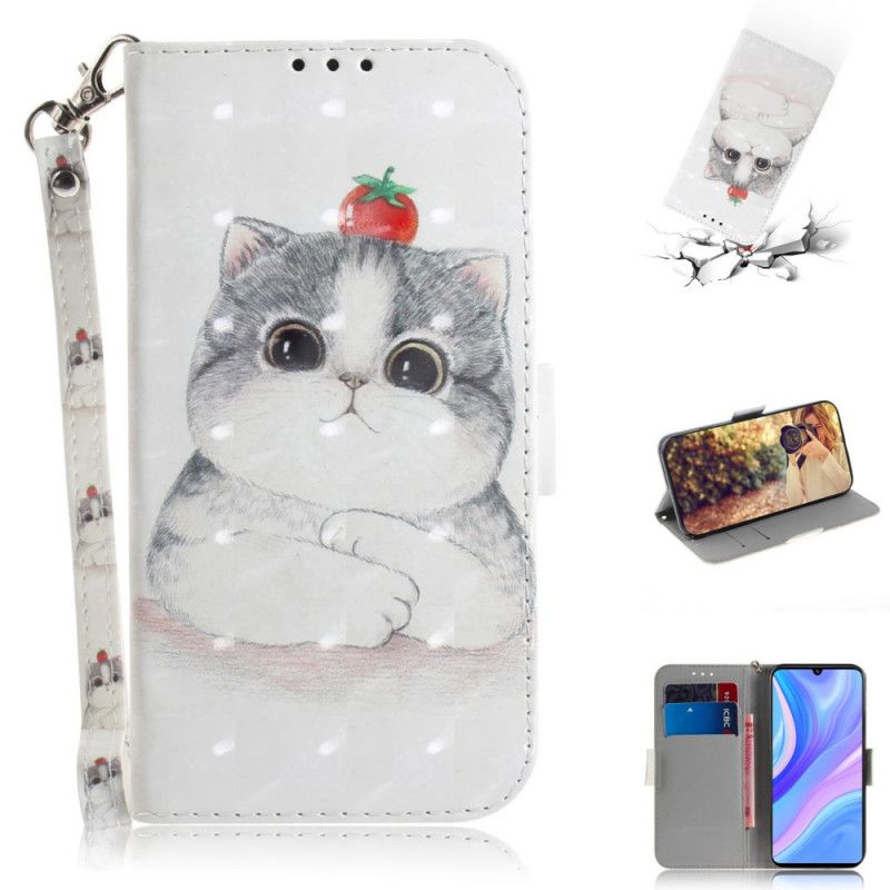 Obudowa Huawei P Smart S Etui na Telefon Pomidor Na Stringach Cat