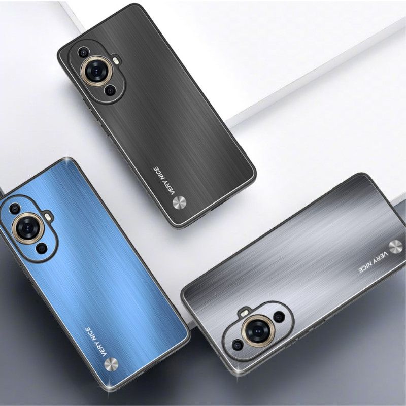 Etui Do Huawei Nova 12s Efekt Metalu