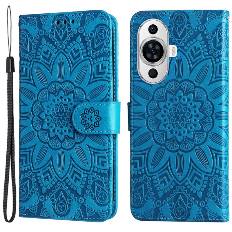 Etui Folio Do Huawei Nova 12s Mandala Z Paskiem