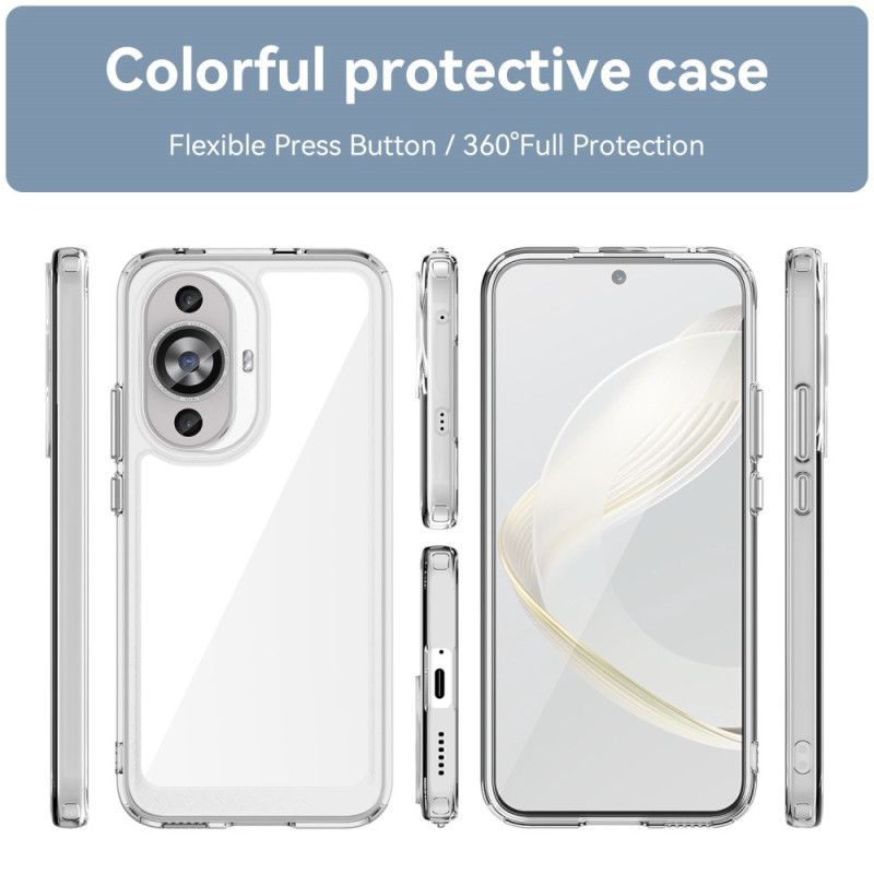 Etui Huawei Nova 12s Przezroczysta Ochrona Przed Upadkiem