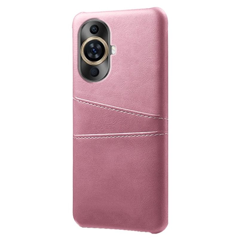 Futerały Huawei Nova 12s Etui Na Telefon Etui Na Karty Z Efektem Skóry