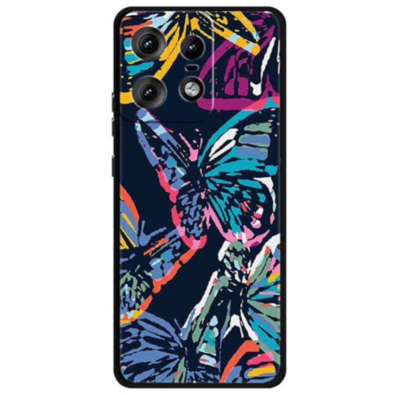 Etui Do Motorola Edge 50 Pro Wspaniały Motyl