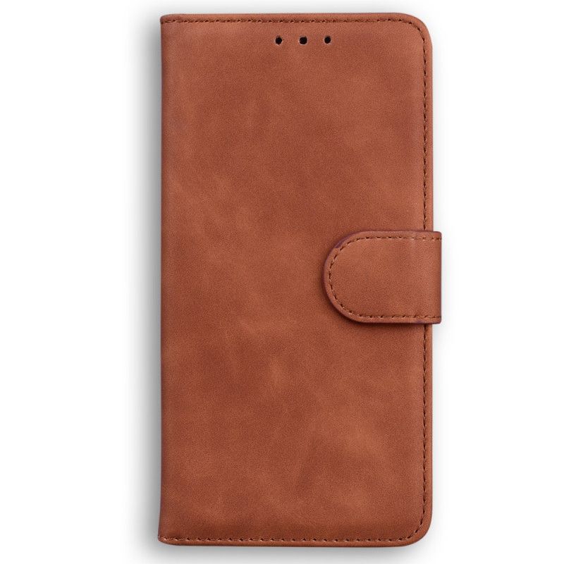 Etui Folio Motorola Edge 50 Pro Efekt Zamszu Etui Ochronne