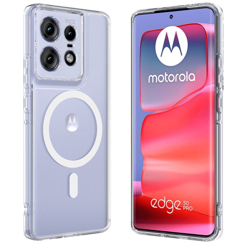 Futerały Motorola Edge 50 Pro Etui Na Telefon Kompatybilny Z Przezroczystym Magsafe