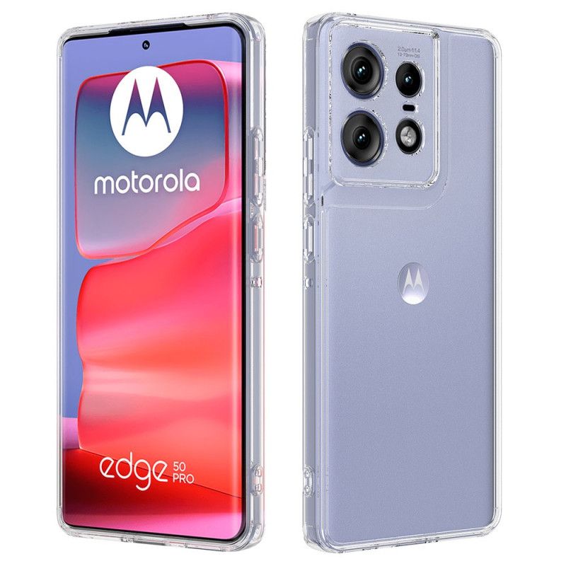 Futerały Motorola Edge 50 Pro Etui Na Telefon Przezroczysty