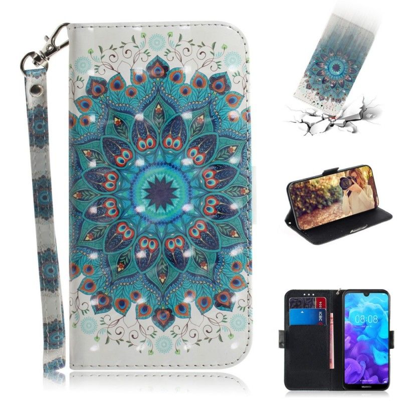 Etui Folio Huawei Y5 2019 Mistrzowska Mandala Ze Stringami