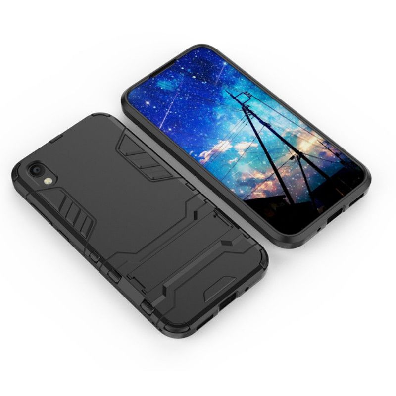 Etui Huawei Y5 2019 Czerwony Czarny Ultra Odporny