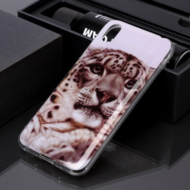 Etui Huawei Y5 2019 Królewski Tygrys