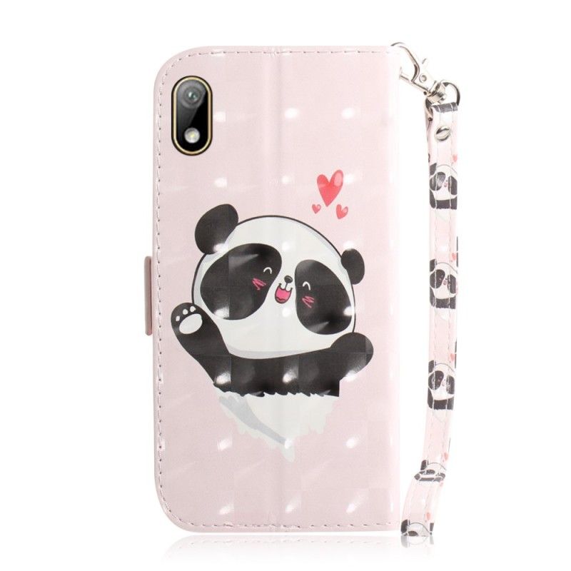 Obudowa Huawei Y5 2019 Etui na Telefon Panda Love Ze Stringami