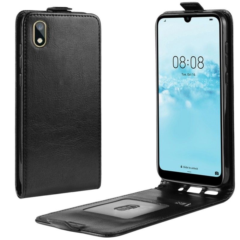 Etui Folio Honor 8S Biały Czarny Składany Etui Ochronne