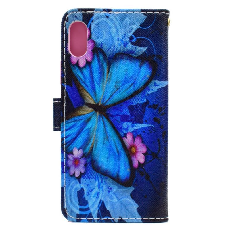 Etui Folio Honor 8S Motyl Tropikalny Etui Ochronne