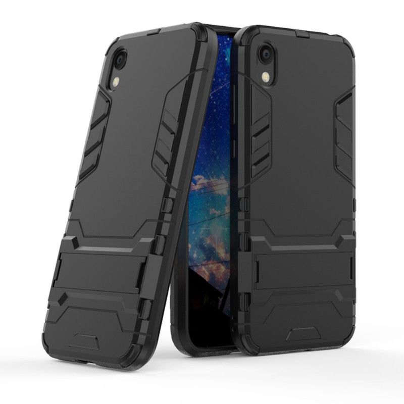 Etui Honor 8S Czerwony Czarny Ultra Odporny