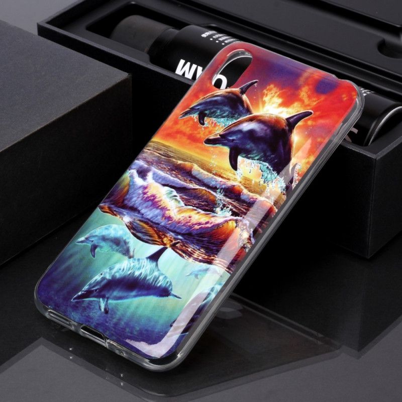 Etui Honor 8S Delfiny Na Wolności