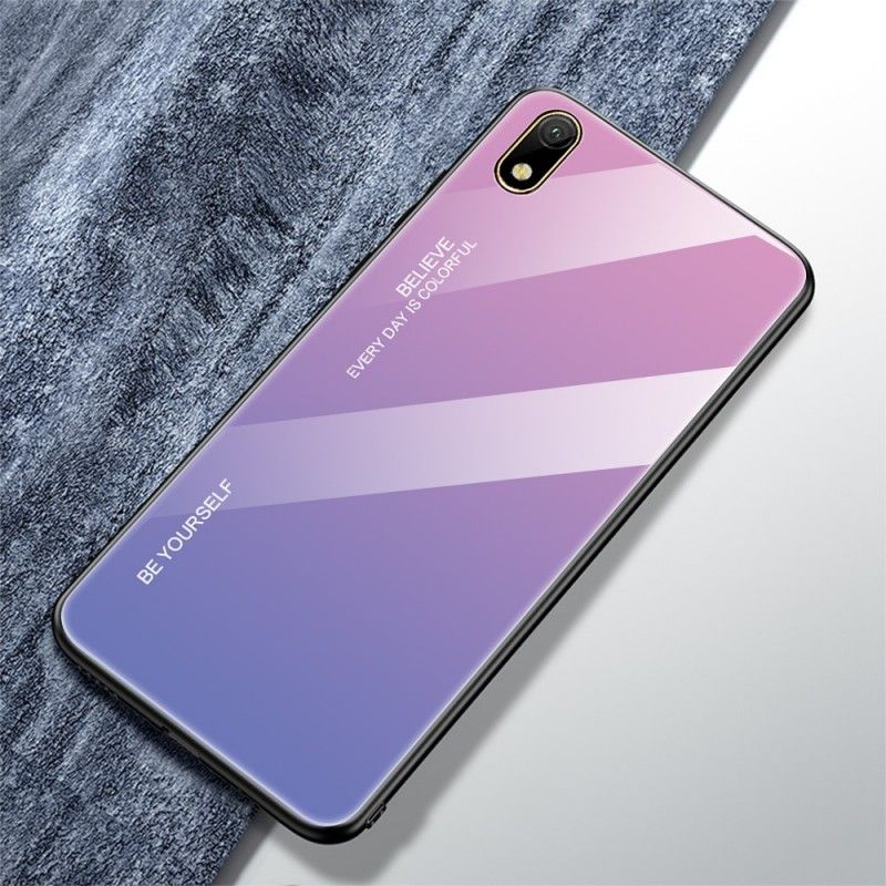 Etui Honor 8S Różowy Czerwony Kolor Ocynkowany