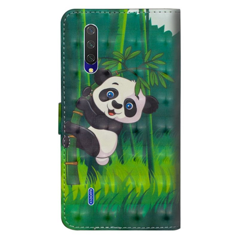 Etui Folio Xiaomi Mi 9 Lite Panda I Bambus Etui Ochronne