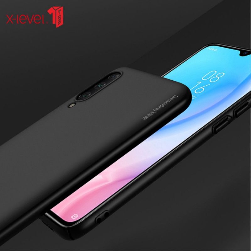 Etui Xiaomi Mi 9 Lite Fioletowy Czarny Seria Guardian Elastyczna Etui Ochronne