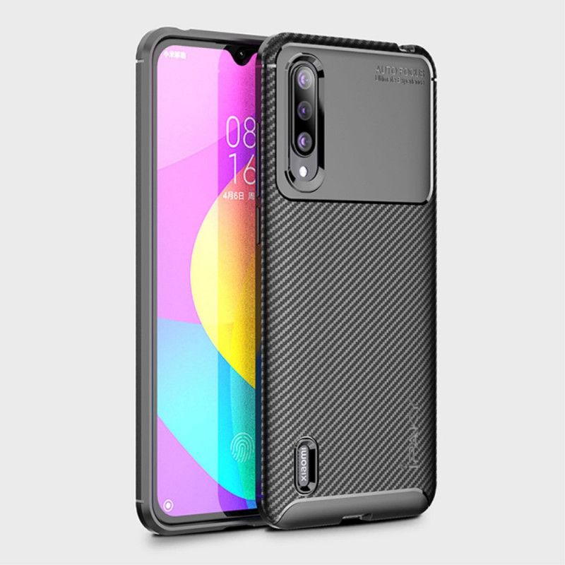 Etui Xiaomi Mi 9 Lite Granatowy Czarny Ipaky Z Włókna Węglowego Etui Ochronne